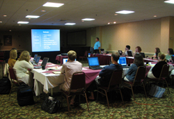 State and federal scientists attend an ASMFC Stock Assessment Training Workshop. Photo ?Ǭ�ASMFC.